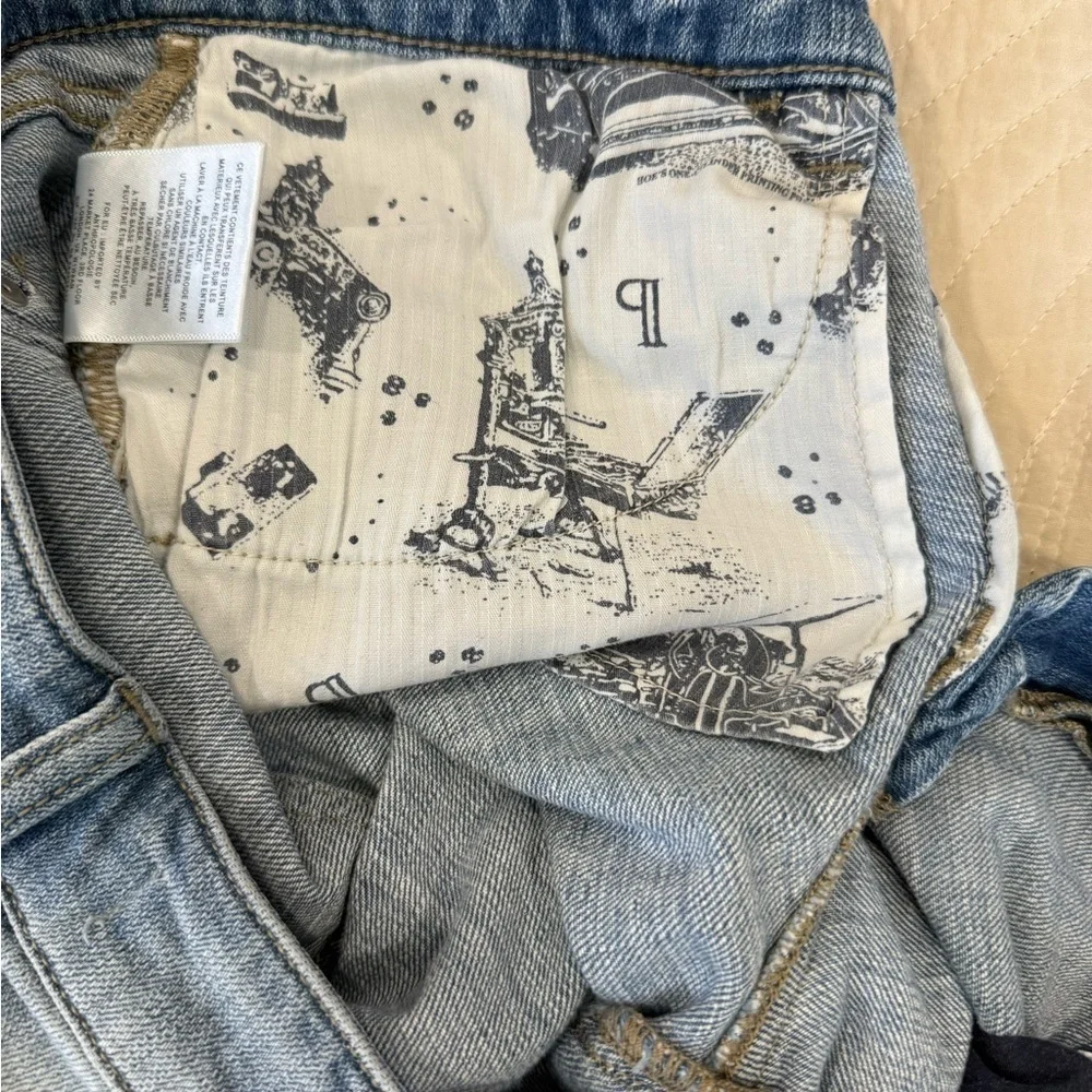 ANTHROPOLOGIE Denim Blue Women's Distressed Shorts